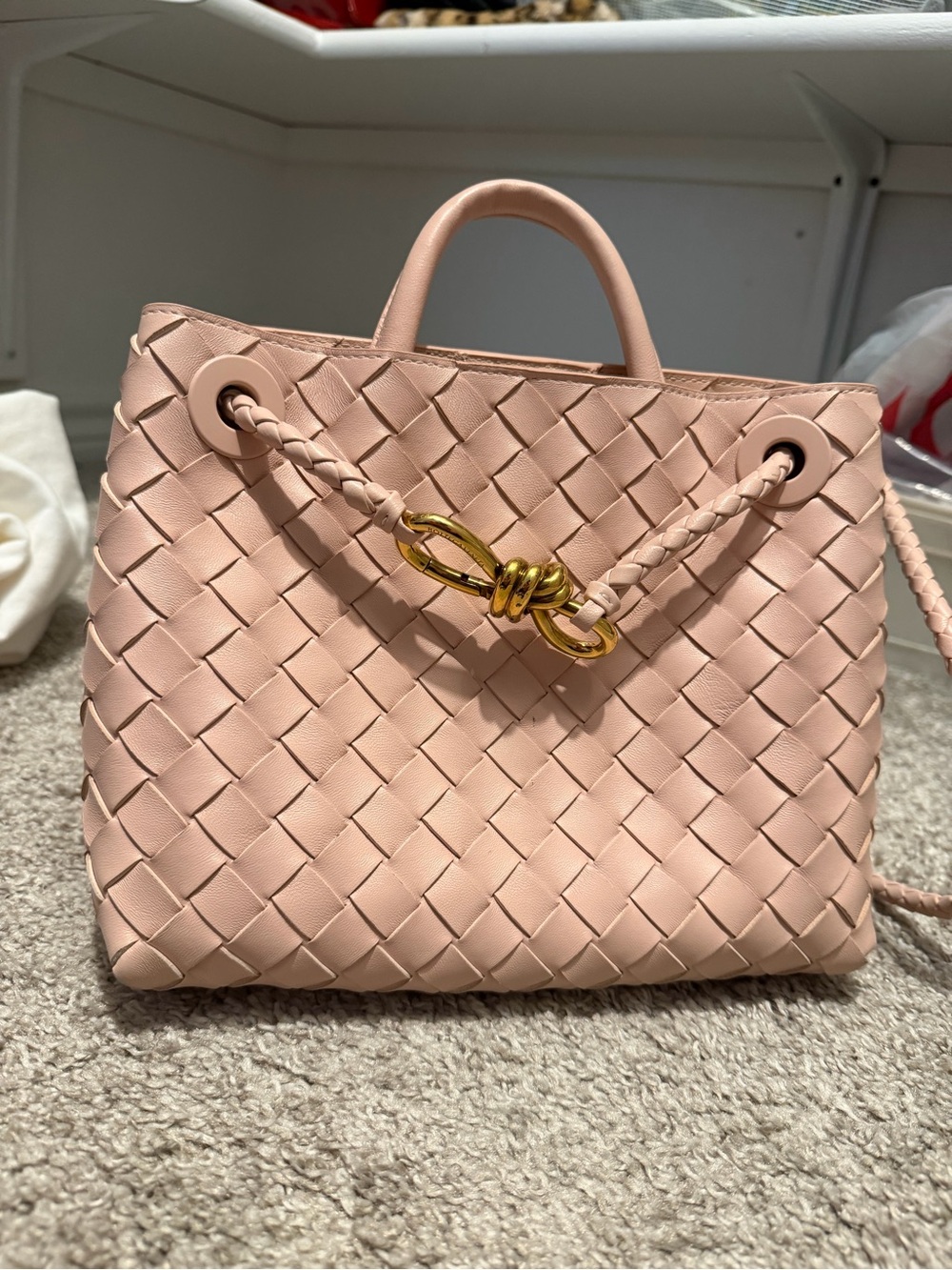 Bottega venneta andiamo tote small